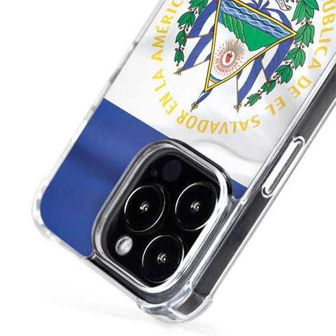 El Salvador Flag iPhone 14 Pro Max MagSafe Case